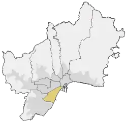 Location of Carretera de Cádiz