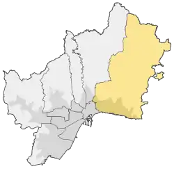 Location of Este