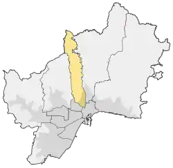 Location of Palma-Palmilla