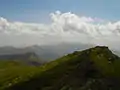 The peak looking east to Čeloica mountain.