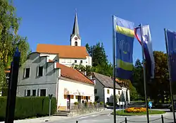 Main square and church