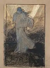 The Glory of Psara, pastel on paper, 1896