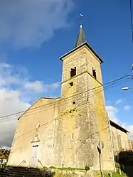 The church in Domèvre-en-Haye