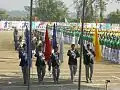 Leaders making the slow march during annual sports