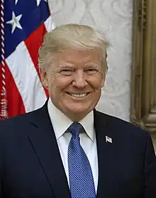 Donald Trump(B.S. '68)45th president of the United States