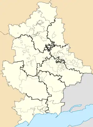 Siversk is located in Donetsk Oblast