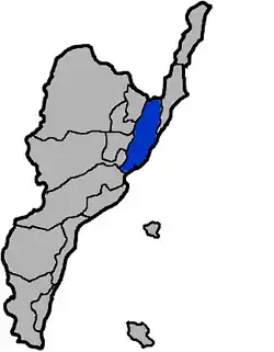 Donghe Township in Taitung County