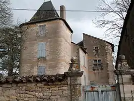 The chateau in Toulonjac