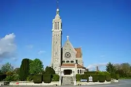 The church in Dontrien