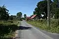 View to the village centre of Nosalin