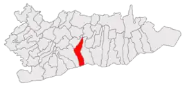 Location in Călărași County