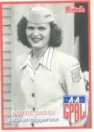 Dottie Green baseball card