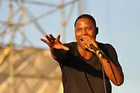 Doug E. Fresh performing in Brooklyn in 2010