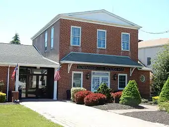 Douglass Township Bldg. in Gilbertsville.