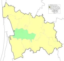 Location of Doviliai Eldership