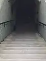 Stairs to the tunnel