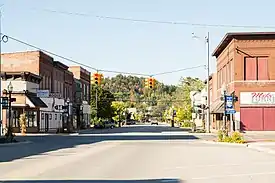 Downtown at Main Street and U.S. Route 2