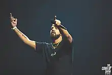 Drake performing at the Summer Sixteen Tour in Toronto in 2016.