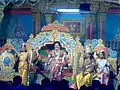 Village peoples are playing Drama Mahabharatha on festival