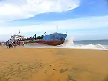 Dredger "Hansitha" during Jul 2016.jpg