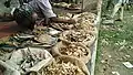 Dried Fish in a market of Odisha