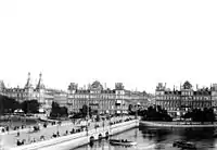 The current bridge in 1899