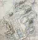 General plan for Drottningholm Palace park