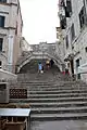 "Jesuit stairs" leading up to the college, completed in 1738