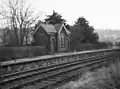 Duffield Station waiting room on Wirksworth platform