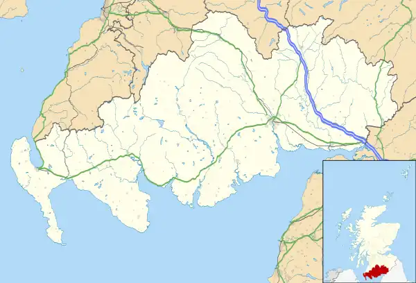 Moniaive is located in Dumfries and Galloway