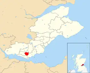 Location of the ward