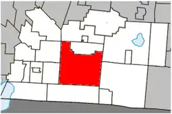 Location within Brome-Missisquoi RCM.