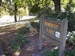 Duniway Park sign