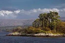 Kenmare River, view from the north towards south-east, with Beara Peninsula visible in the background