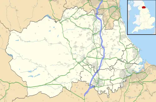 Hurworth-on-Tees is located in County Durham