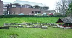 Roman town house ruins