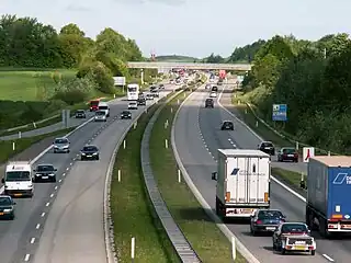 E 20 near Odense, Denmark