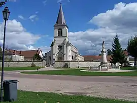 The church in Saint-Julien