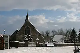 The church in Saint-Mards