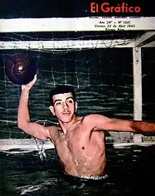 Luis Antonio Díez was an Argentine water polo player who competed in the 1952 Summer Olympics.