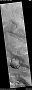 Ridges, as seen by HiRISE under HiWish program