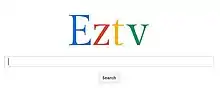 EZTV Homepage April 1st 2014