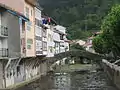 Closeup of the Roman Bridge.