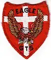 "E" Flight badge 1981. Eagle Flight was the Ground Training School (GTS)