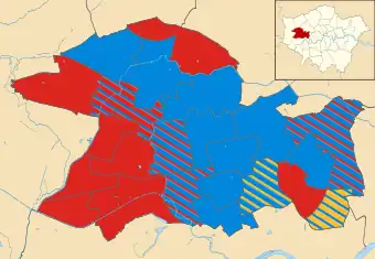 2006 results map