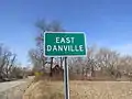 East Danville community sign