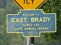 Official logo of East Brady, Pennsylvania