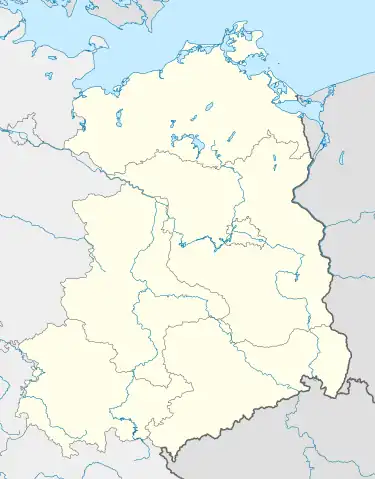 2010–11 NOFV-Oberliga is located in East Germany