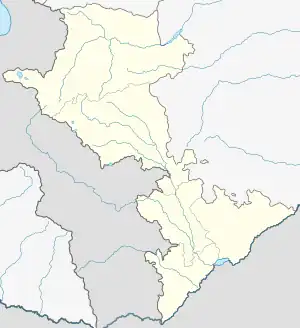 Vank is located in East Zangezur Economic Region