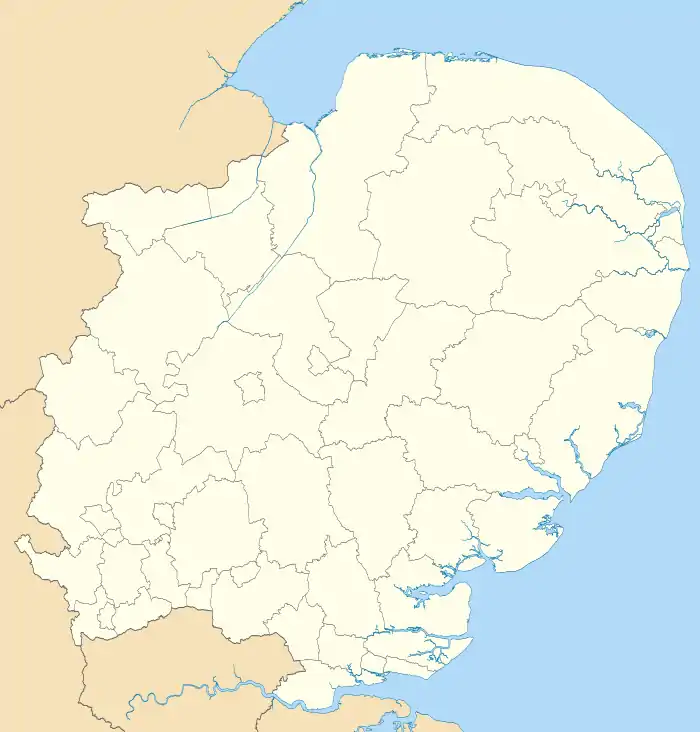 2020–21 Isthmian League is located in East of England